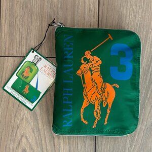 Polo Ralph Lauren Green Expandable Tote Bag